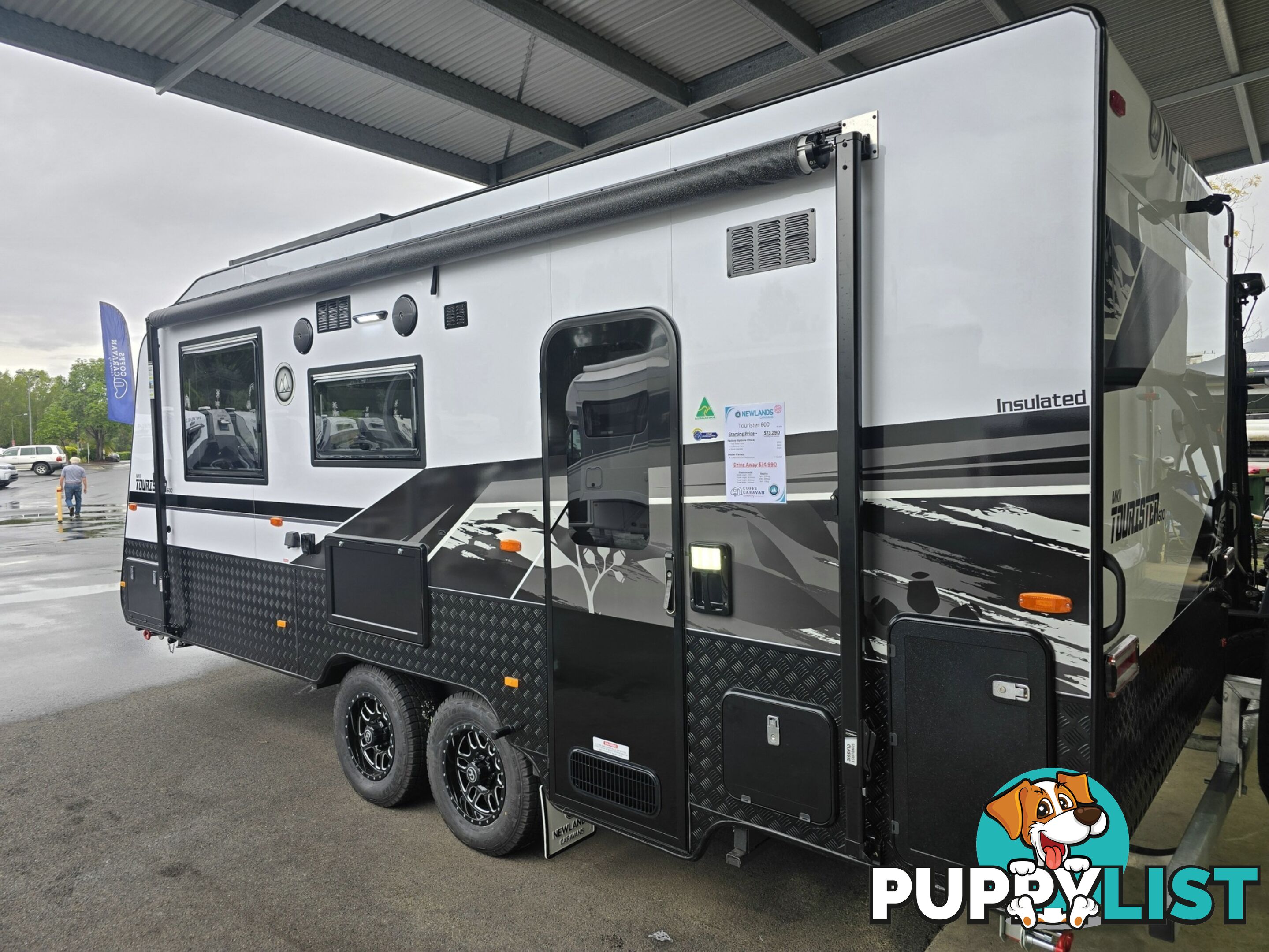 2025 NEWLANDS TOURISTER MK2 CARAVAN 600