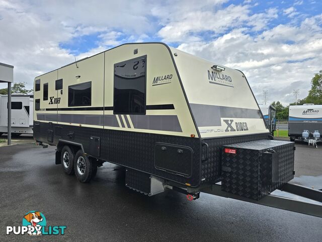 2025 MILLARD MFLOW XRIDER CARAVAN 22'10 TRIPLE BUNK