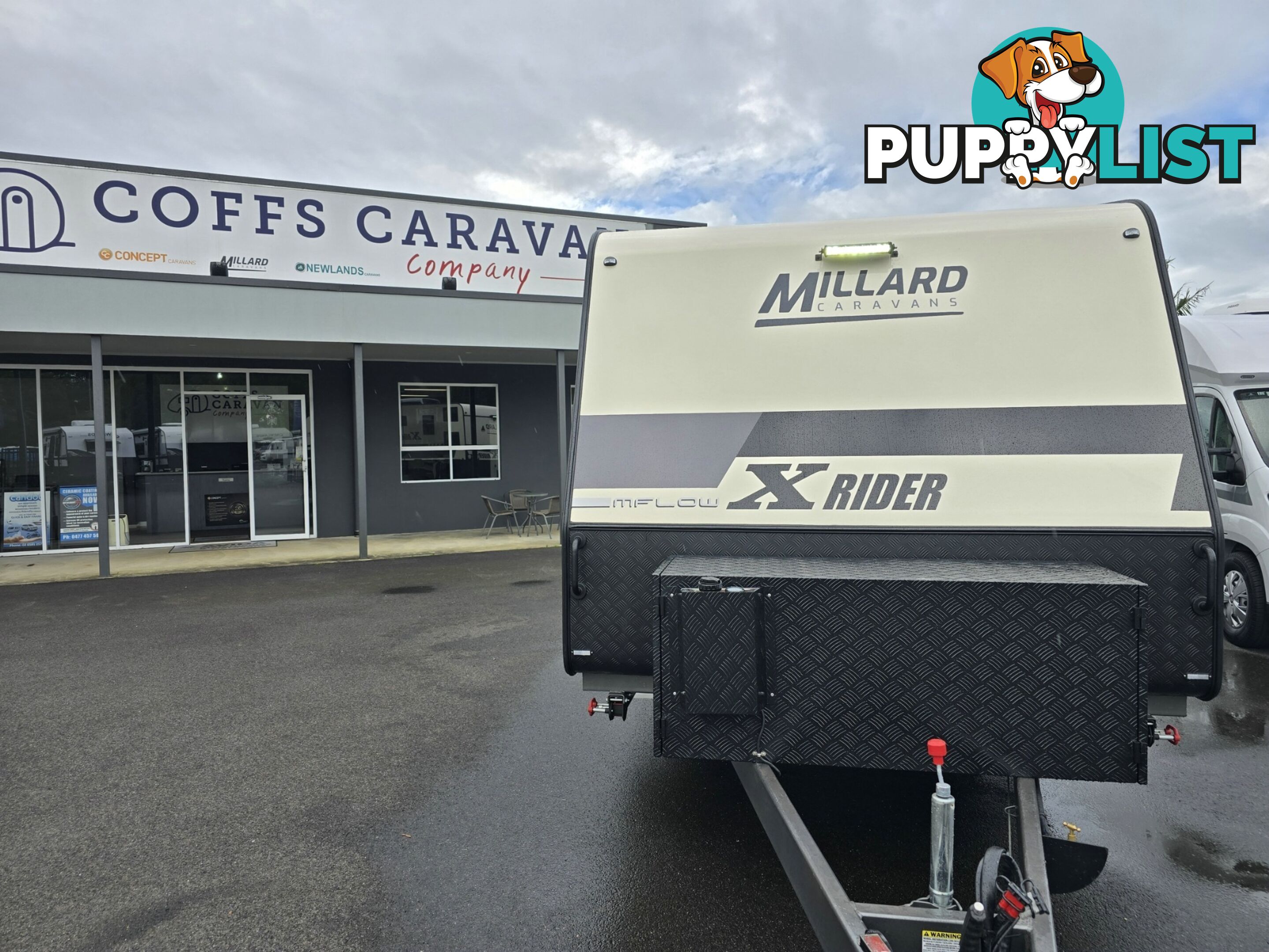 2025 MILLARD MFLOW XRIDER CARAVAN 22'10 TRIPLE BUNK