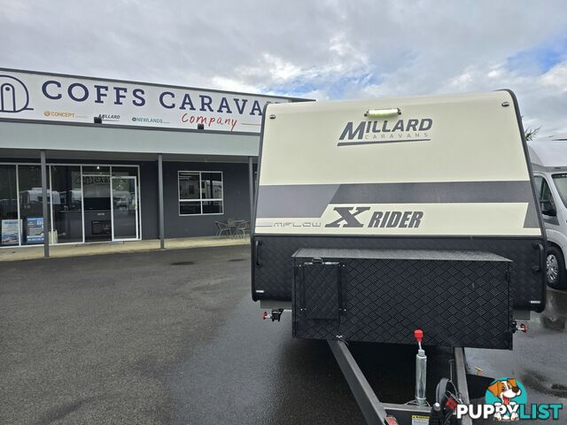 2025 MILLARD MFLOW XRIDER CARAVAN 22'10 TRIPLE BUNK