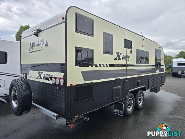 2025 MILLARD MFLOW XRIDER CARAVAN 22'10 TRIPLE BUNK