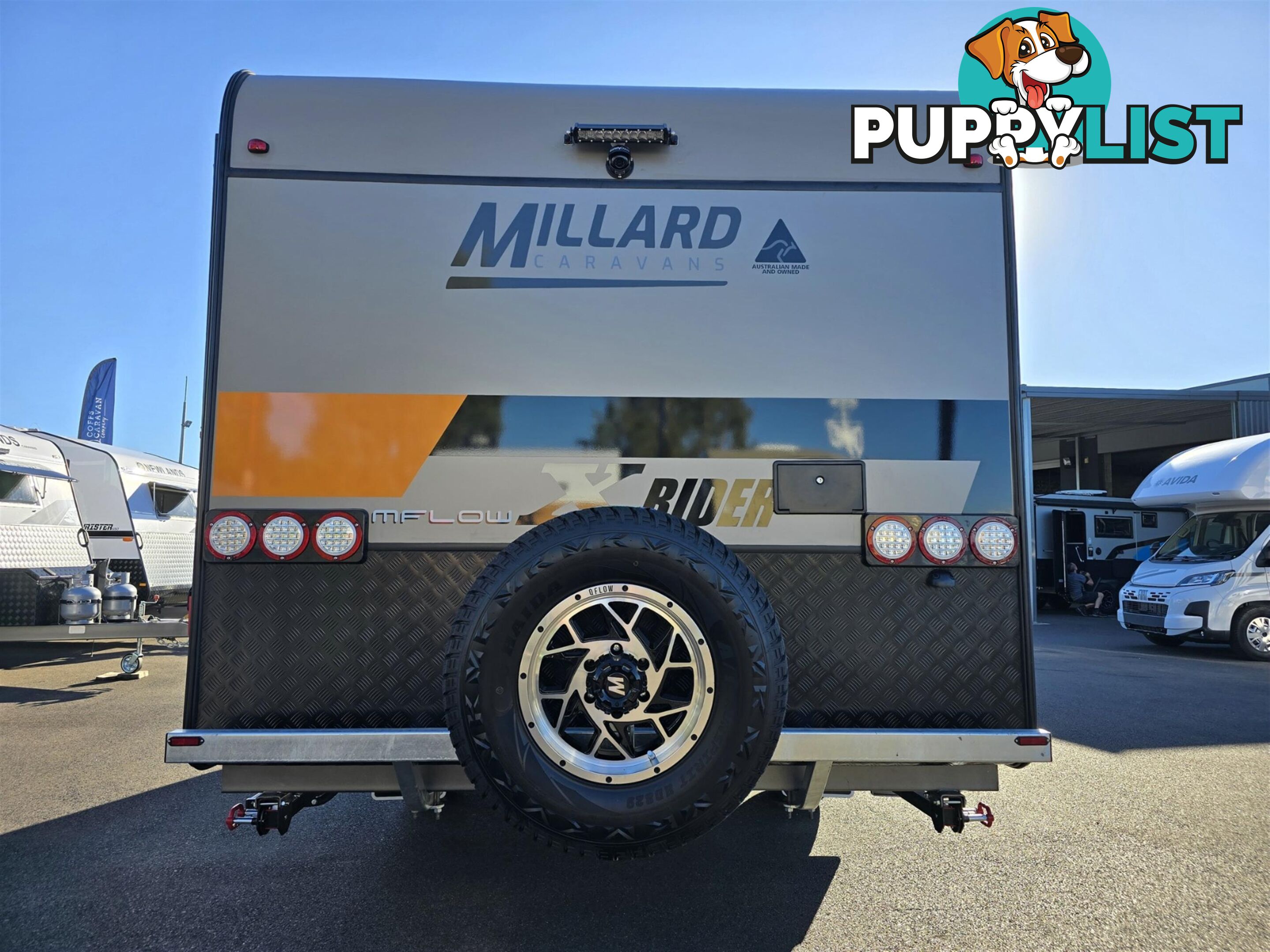 2025 MILLARD MFLOW XRIDER CARAVAN 18'5 RD