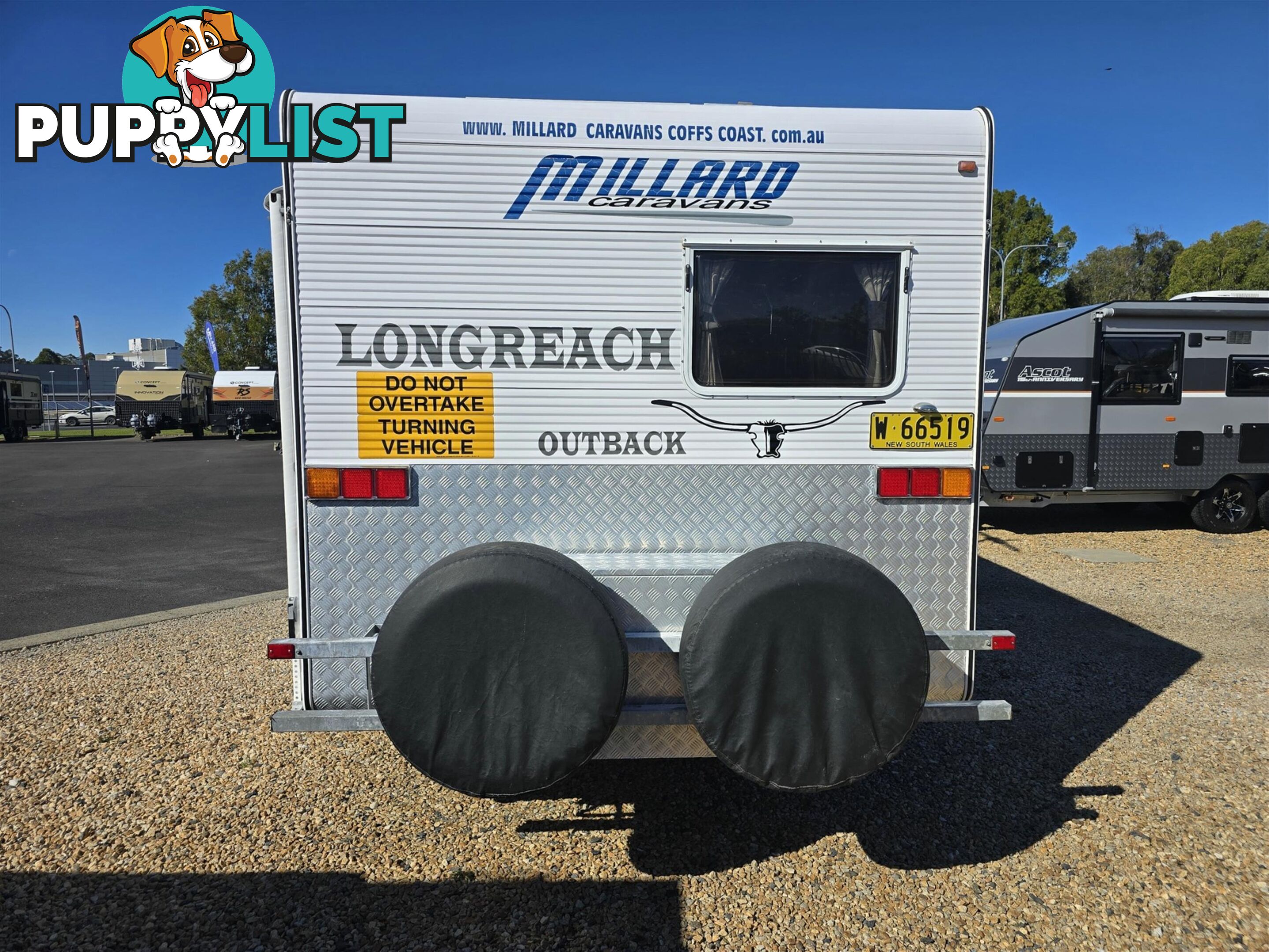 2010 MILLARD LONGREACH CARAVAN 19'6 RD CAFE