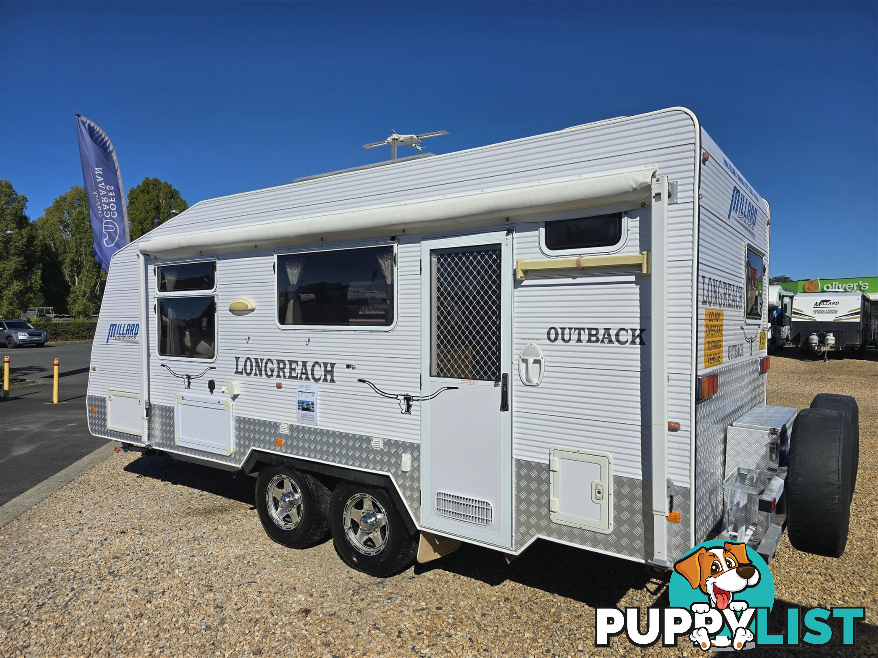 2010 MILLARD LONGREACH CARAVAN 19'6 RD CAFE