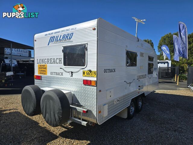 2010 MILLARD LONGREACH CARAVAN 19'6 RD CAFE