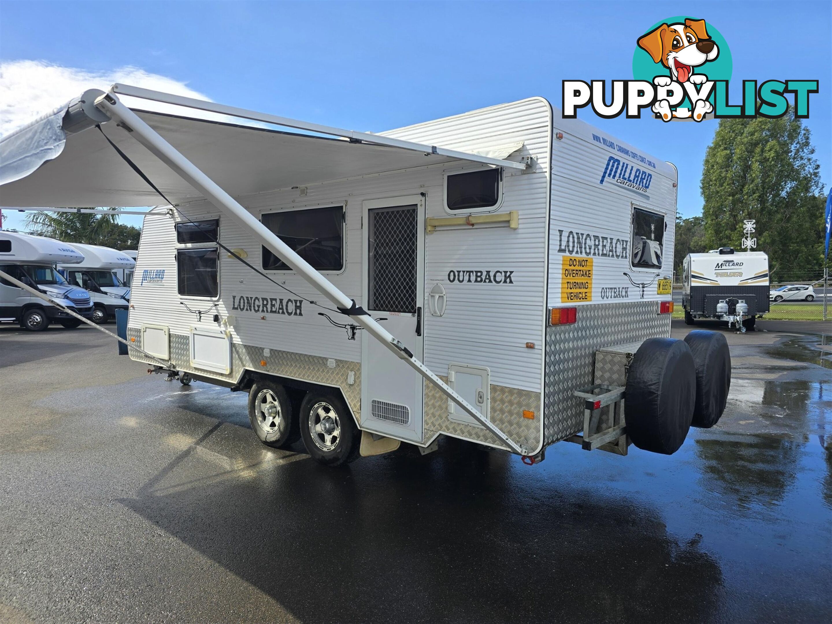 2010 MILLARD LONGREACH CARAVAN 19'6 RD CAFE