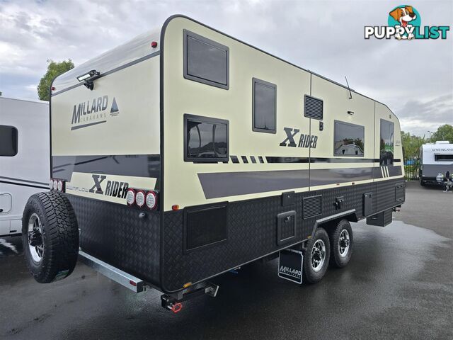 2025 MILLARD MFLOW XRIDER CARAVAN 22'10 TRIPLE BUNK
