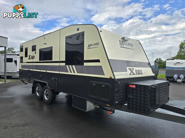 2025 MILLARD MFLOW XRIDER CARAVAN 22'10 TRIPLE BUNK