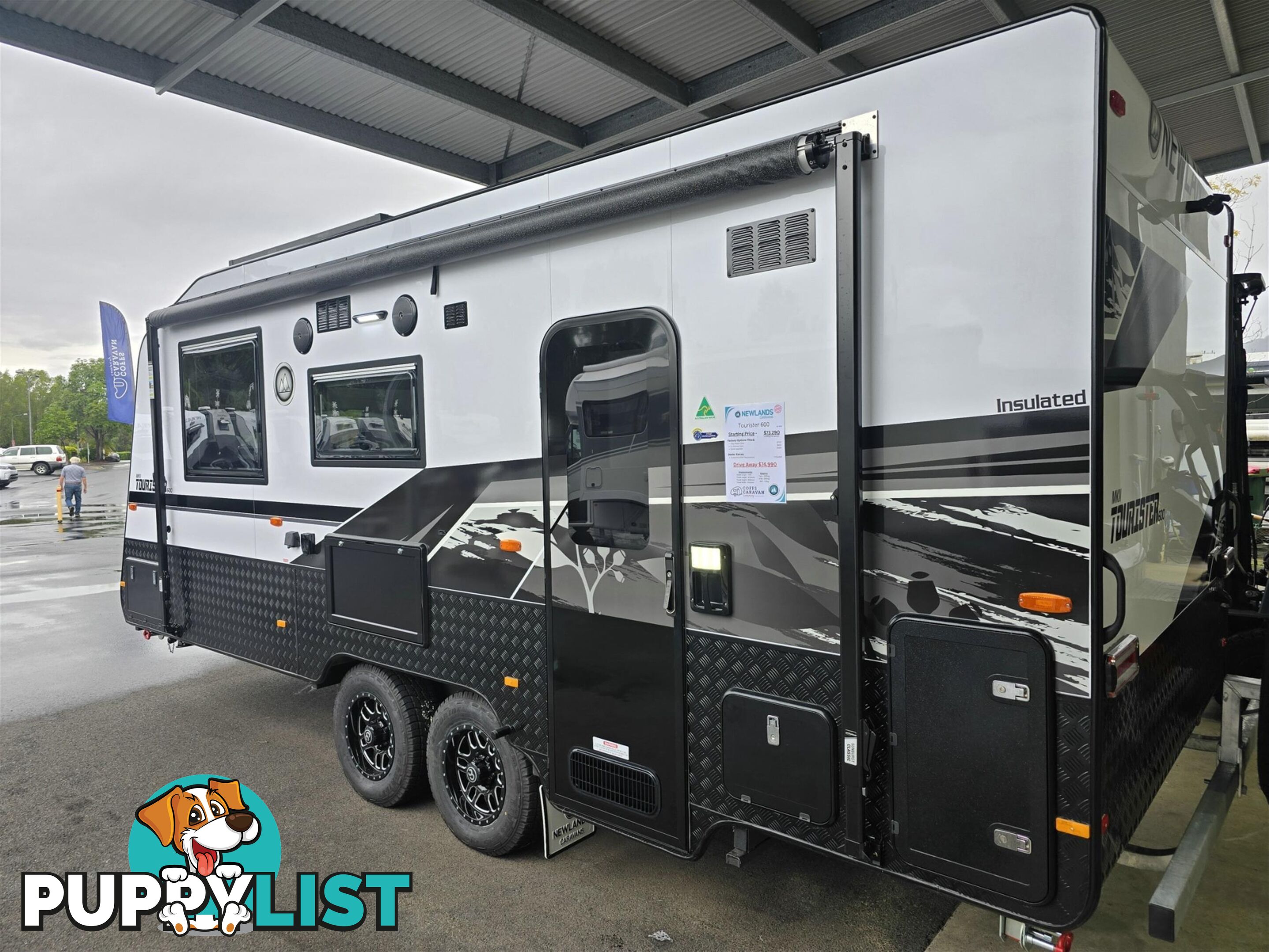 2025 NEWLANDS TOURISTER MK2 CARAVAN 600