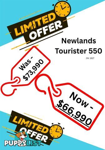 2024 NEWLANDS TOURISTER CARAVAN 550