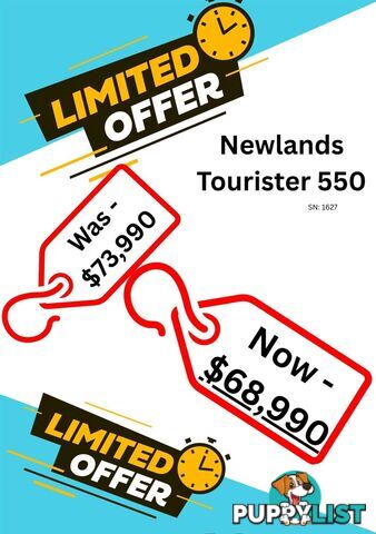 2024 NEWLANDS TOURISTER CARAVAN 550