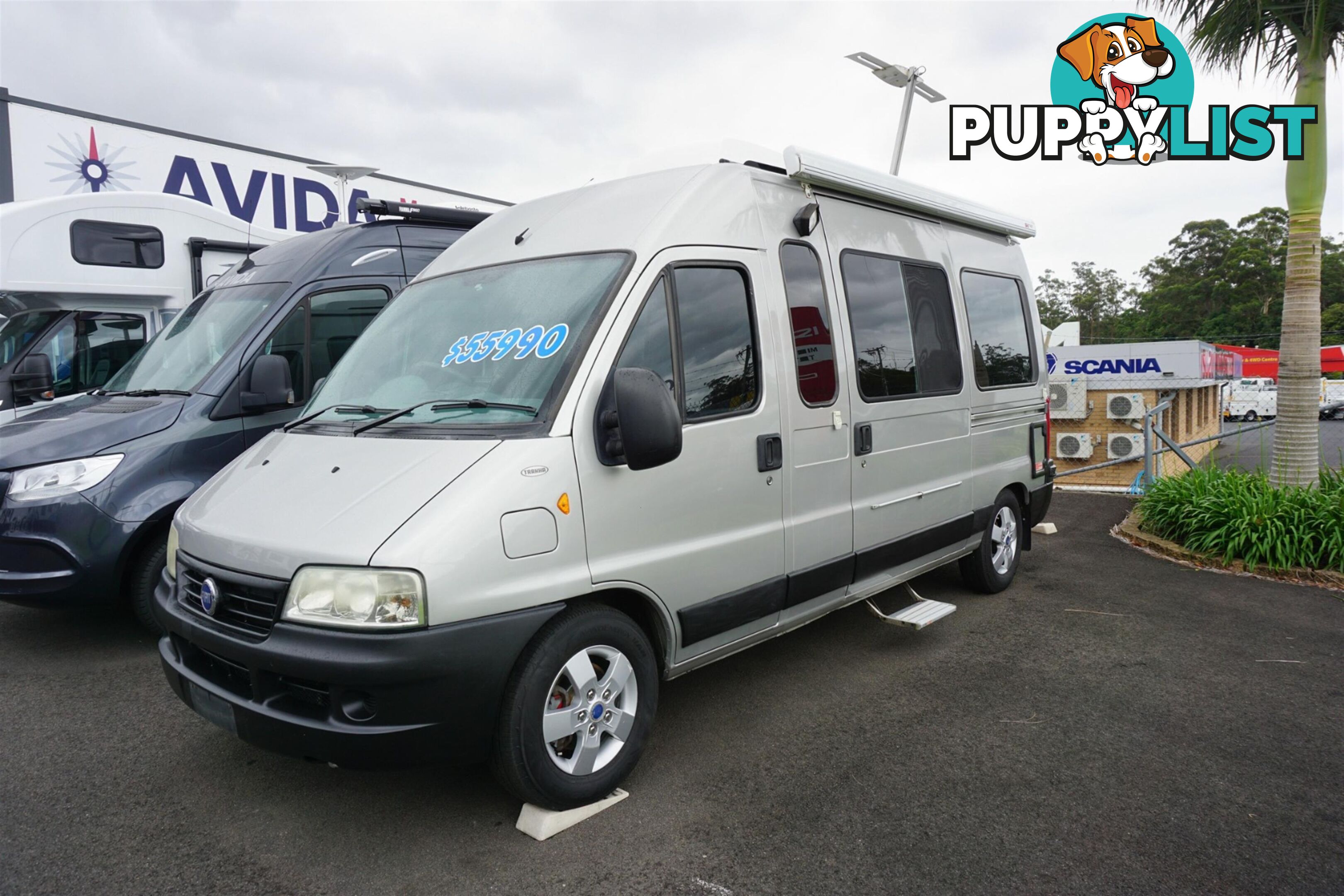 2004 FIAT TRAKKA CAMPERVAN