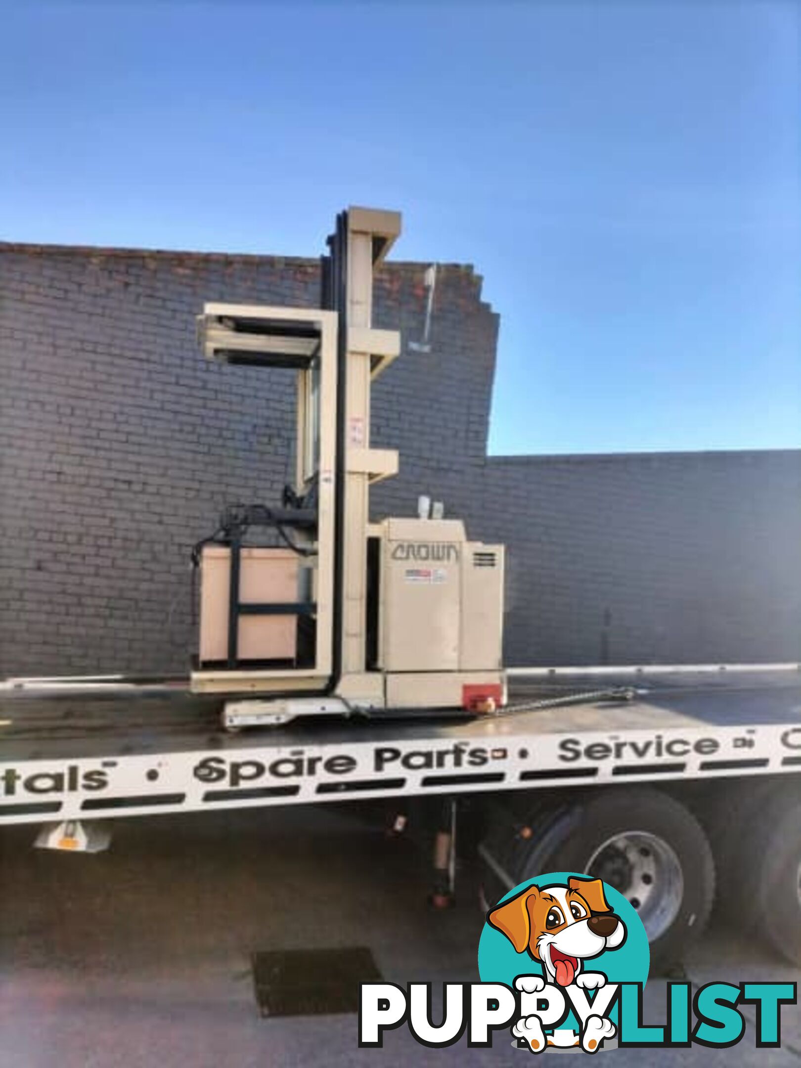 &quot;BARGAIN&quot; CROWN MAN UP STOCKPICKER 6850 mm lift height