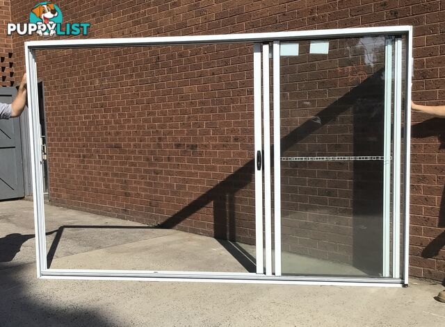 Australian made aluminium doors in stock now.