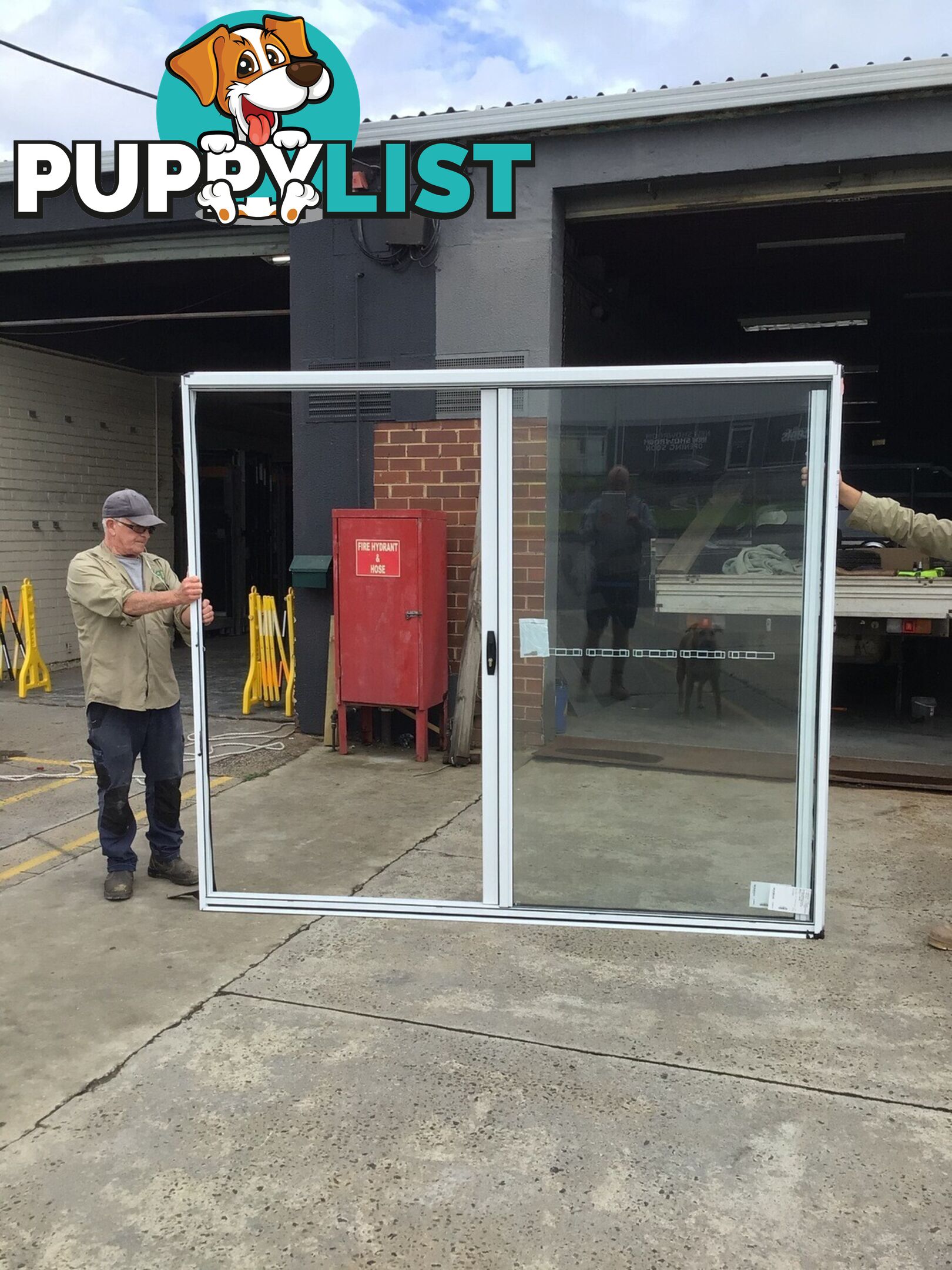 Australian made aluminium doors in stock now.