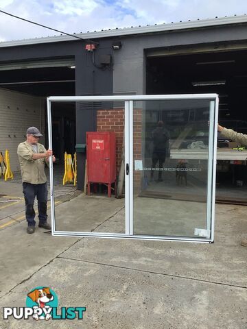 Australian made aluminium doors in stock now.