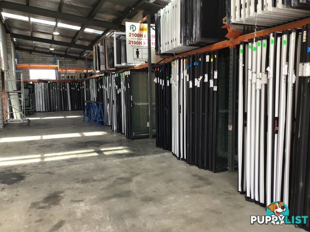 Australian made aluminium doors in stock now.