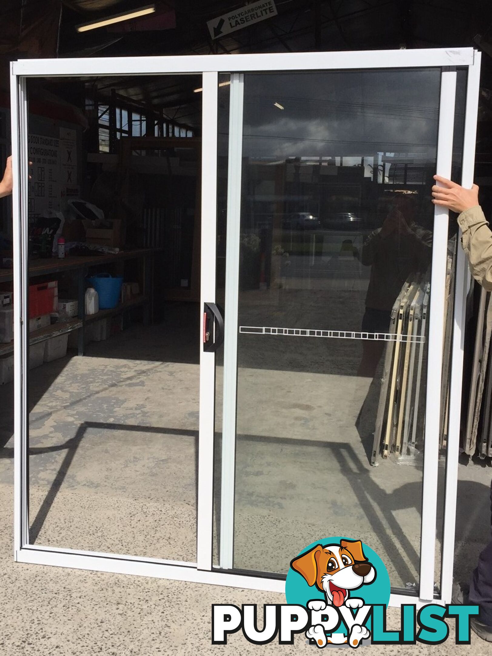 Australian made aluminium doors in stock now.