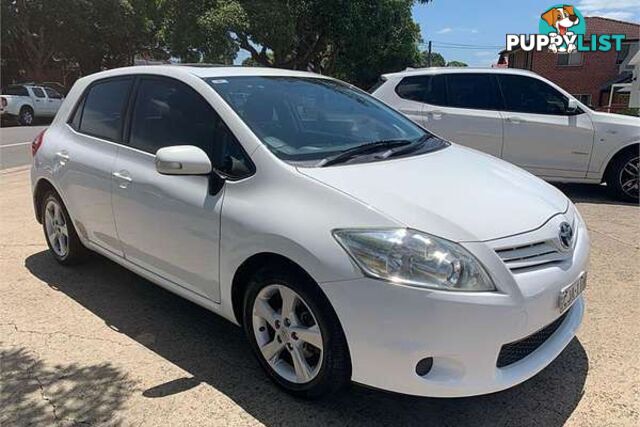 2010 TOYOTA COROLLA ASCENT ZRE152R HATCHBACK