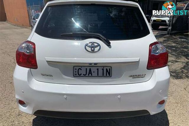 2010 TOYOTA COROLLA ASCENT ZRE152R HATCHBACK