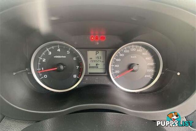2013 SUBARU XV 2.0I G4X HATCHBACK