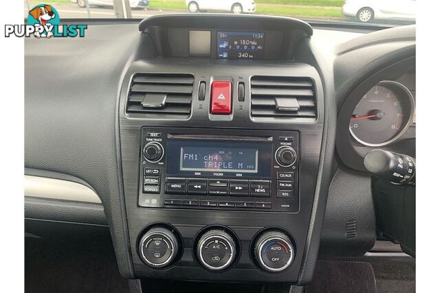 2013 SUBARU XV 2.0I G4X HATCHBACK