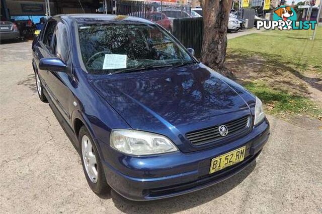 2001 HOLDEN ASTRA CD TS HATCHBACK