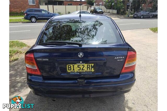 2001 HOLDEN ASTRA CD TS HATCHBACK