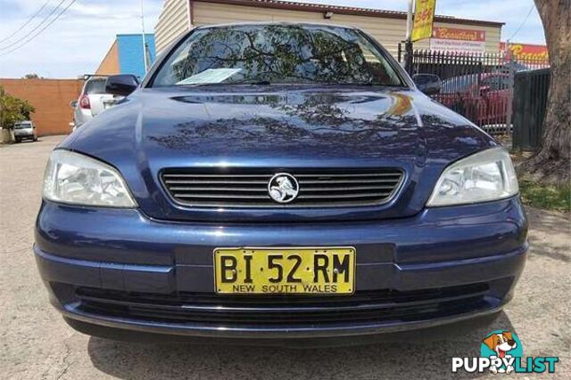 2001 HOLDEN ASTRA CD TS HATCHBACK