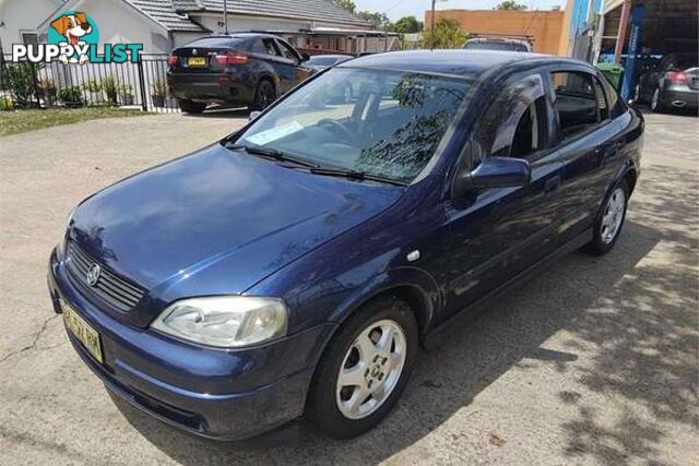 2001 HOLDEN ASTRA CD TS HATCHBACK