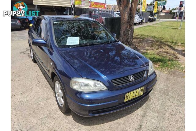 2001 HOLDEN ASTRA CD TS HATCHBACK