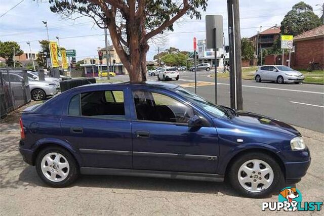 2001 HOLDEN ASTRA CD TS HATCHBACK