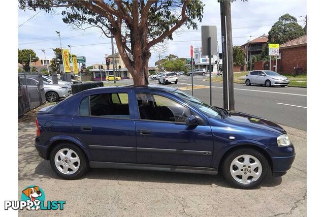 2001 HOLDEN ASTRA CD TS HATCHBACK