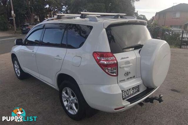 2011 TOYOTA RAV4 ALTITUDE ACA33R WAGON