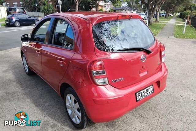 2011 NISSAN MICRA TI K13 HATCHBACK