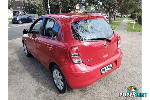 2011 NISSAN MICRA TI K13 HATCHBACK