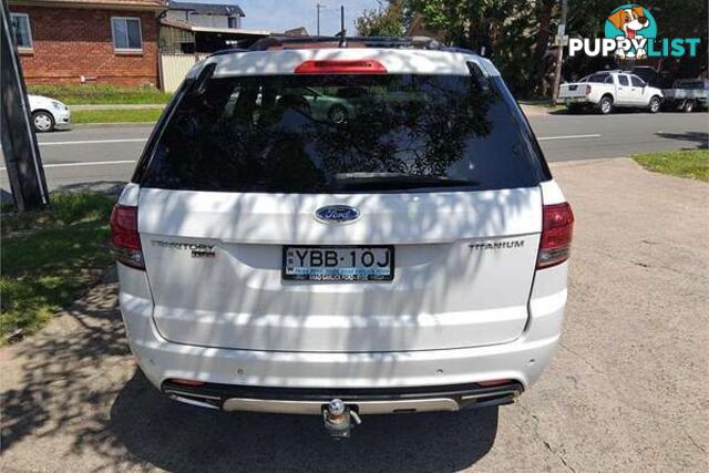 2013 FORD TERRITORY TITANIUM SZ WAGON