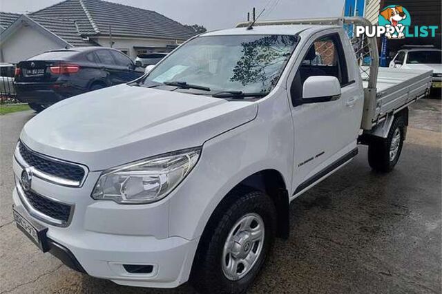 2016 HOLDEN COLORADO LS RG CAB CHASSIS