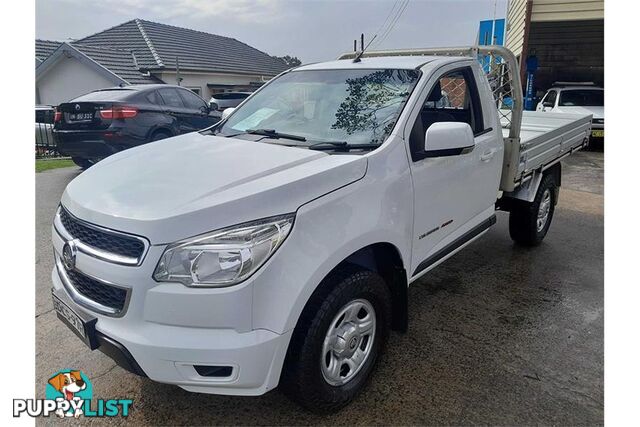 2016 HOLDEN COLORADO LS RG CAB CHASSIS