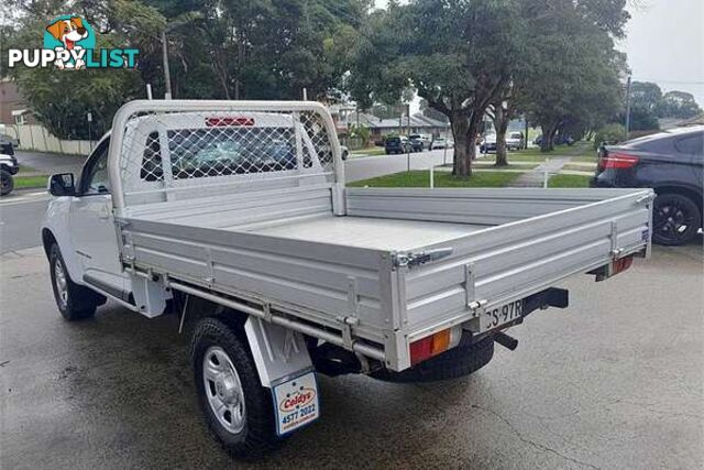 2016 HOLDEN COLORADO LS RG CAB CHASSIS