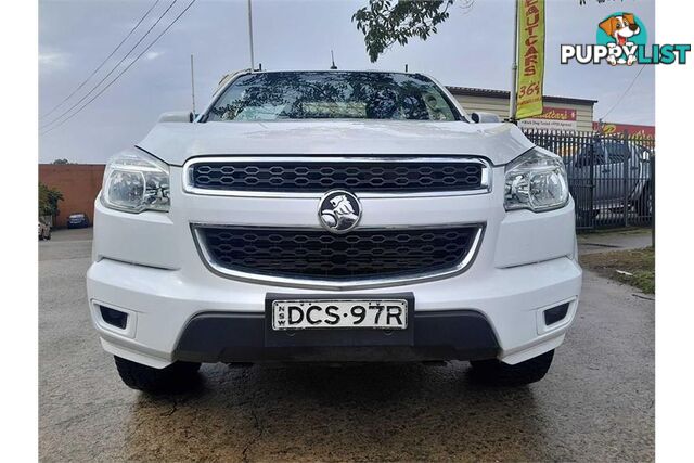 2016 HOLDEN COLORADO LS RG CAB CHASSIS