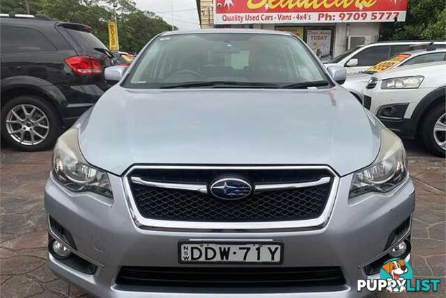 2016 SUBARU IMPREZA 2.0I PREMIUM G4 HATCHBACK