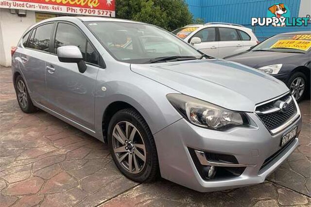 2016 SUBARU IMPREZA 2.0I PREMIUM G4 HATCHBACK