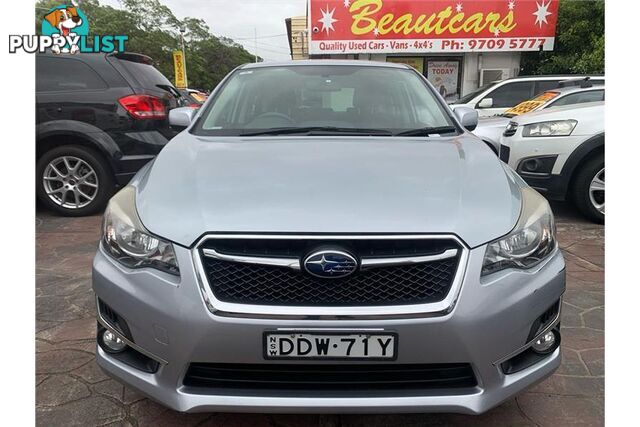 2016 SUBARU IMPREZA 2.0I PREMIUM G4 HATCHBACK