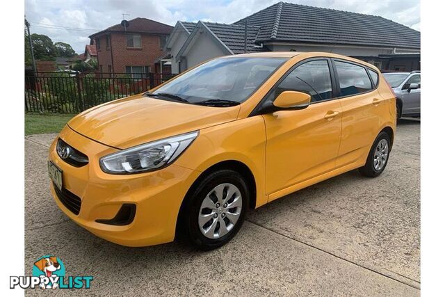 2015 HYUNDAI ACCENT ACTIVE RB3 HATCHBACK