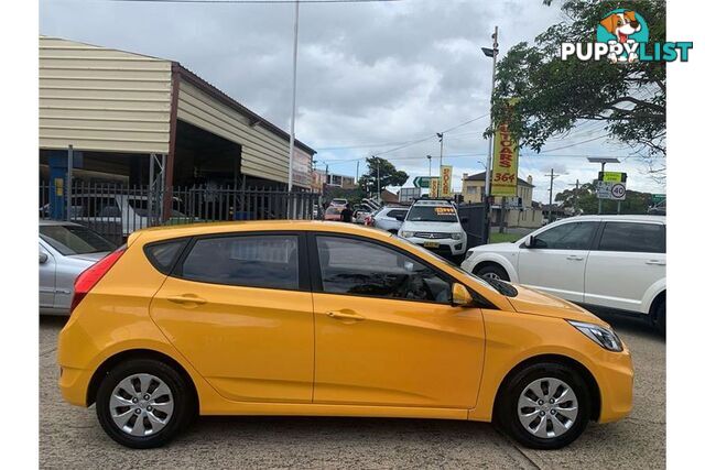 2015 HYUNDAI ACCENT ACTIVE RB3 HATCHBACK