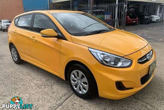 2015 HYUNDAI ACCENT ACTIVE RB3 HATCHBACK