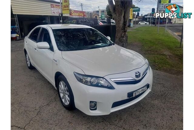 2010 TOYOTA CAMRY HYBRID LUXURY AHV40R SEDAN