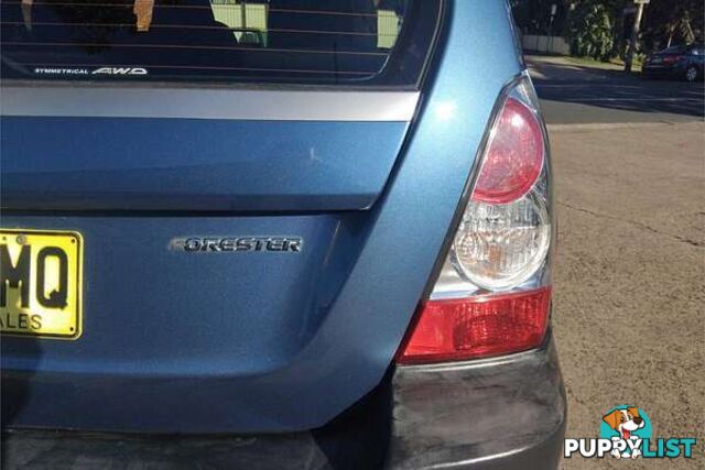 2007 SUBARU FORESTER X 79V WAGON