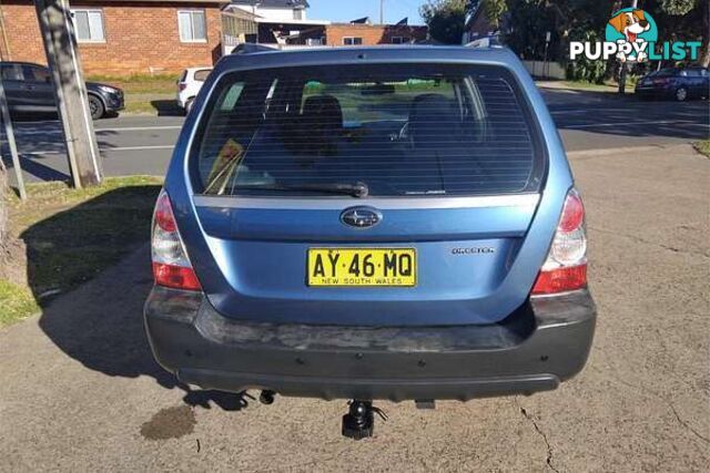 2007 SUBARU FORESTER X 79V WAGON